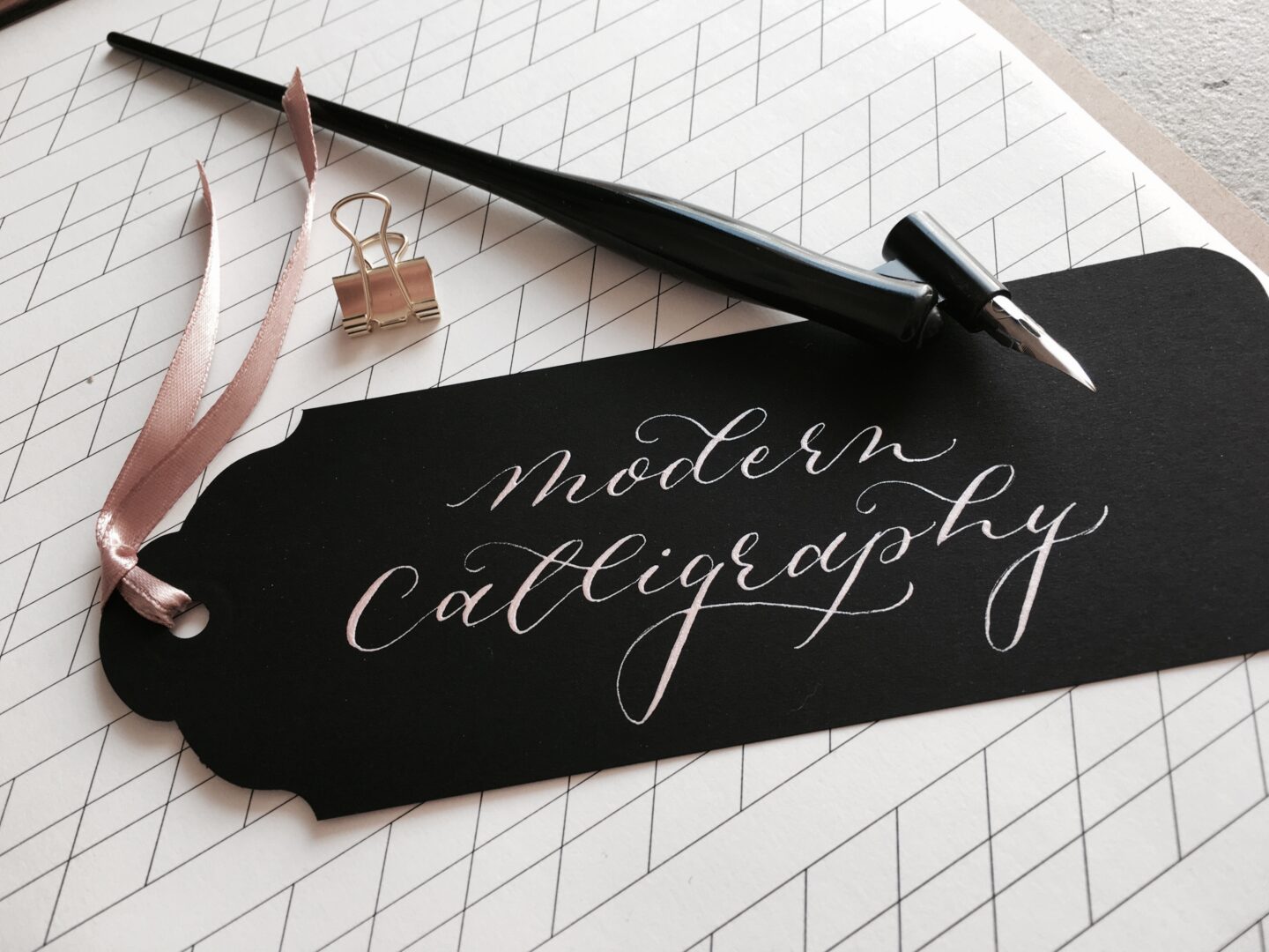 Modern Calligraphy - die Kunst des schönen Schreibens