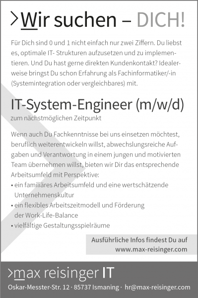IT-System-Engineer