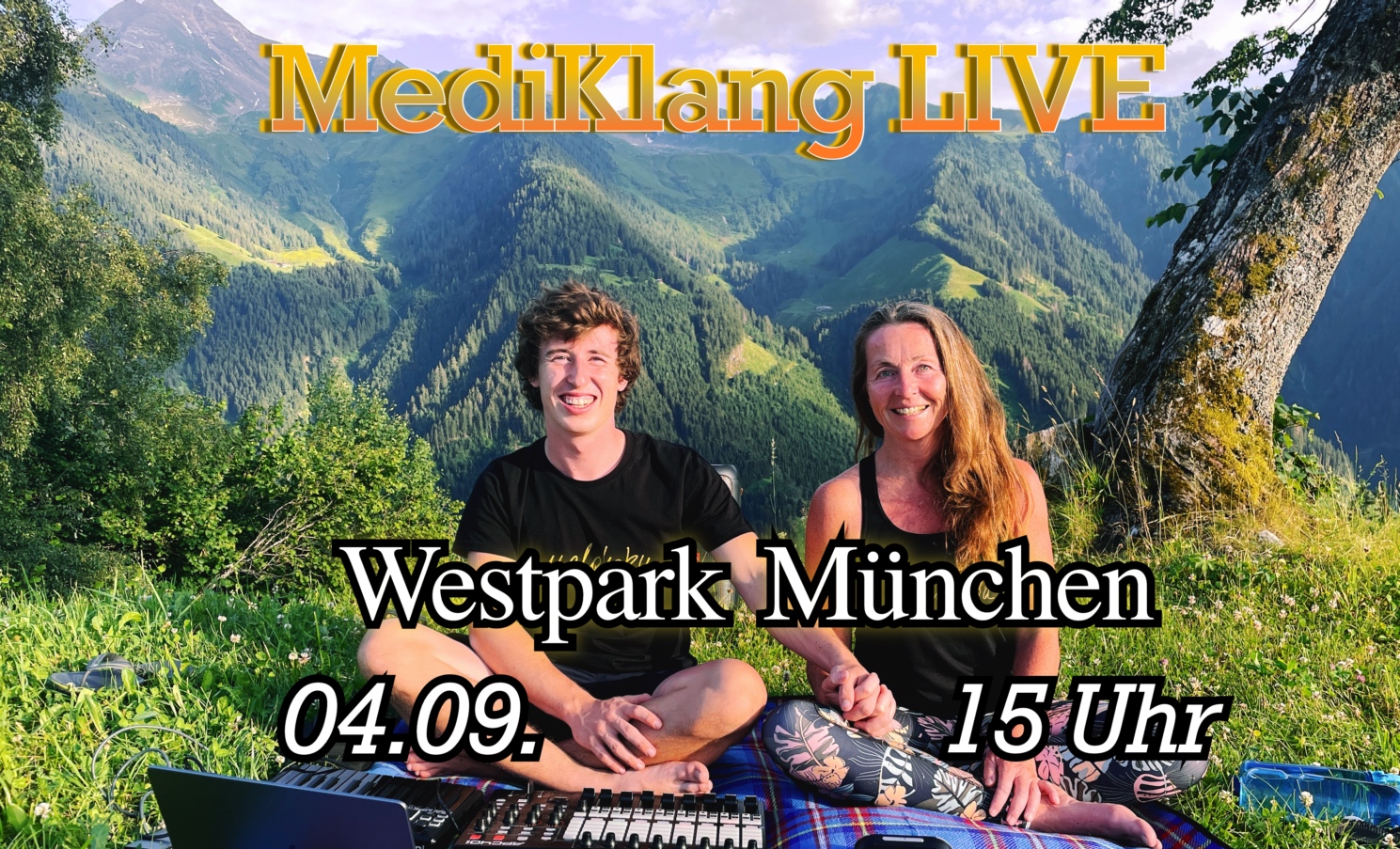 Meditation mit Klang - gratis und live im Westpark München